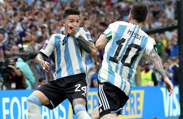 2016年美洲杯决赛后，恩佐曾发文盼梅西留在国家队